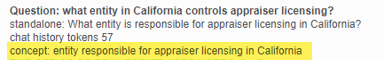 what entity in california regulates appraiser licensing (concept)