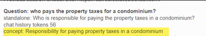 who pays property taxes for a condiminium (concept)